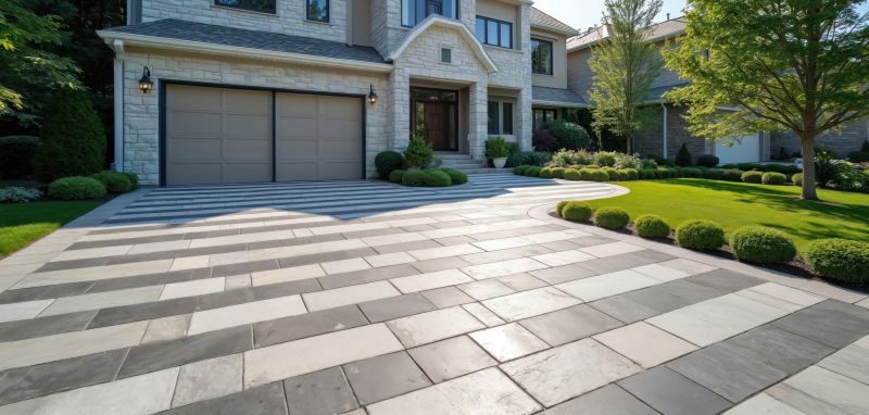 Modern Paver Driveways