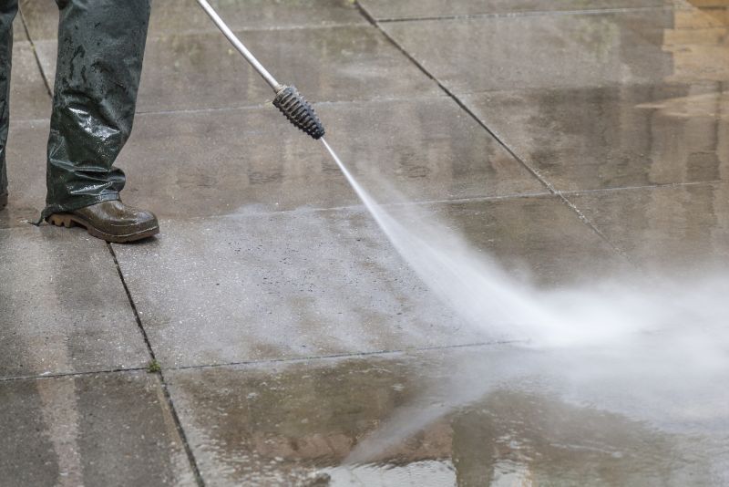 Pavers Cleaning in Winter